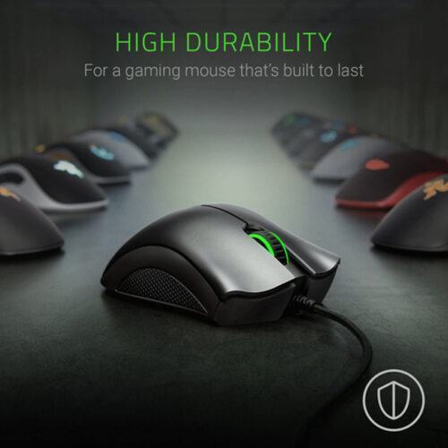 Chuột Razer DeathAdder Essential Ergonomic đen (USB/Led Green) (RZ01-03850100-R3M1)