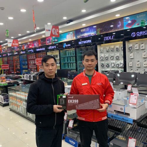 KHLMC Chuột Razer DeathAdder Essential Ergonomic đen (USB/Led Green) (RZ01-03850100-R3M1)