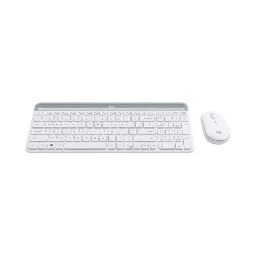 Bộ Bàn phím chuột không dây Logitech MK470 Trắng (USB)