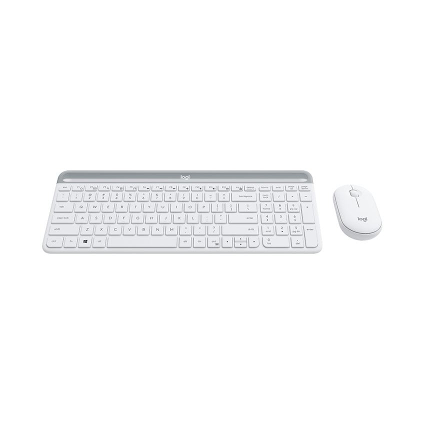 Bộ Bàn phím chuột không dây Logitech MK470 Trắng (USB)