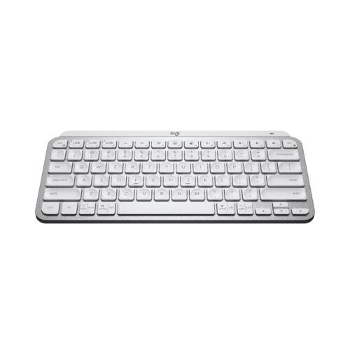 Bàn phím Không dây Logitech MX Keys Mini Pale Grey (USB/Bluetooth/xám trắng)