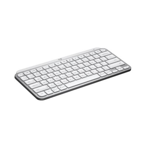 Bàn phím Không dây Logitech MX Keys Mini Pale Grey (USB/Bluetooth/xám trắng)