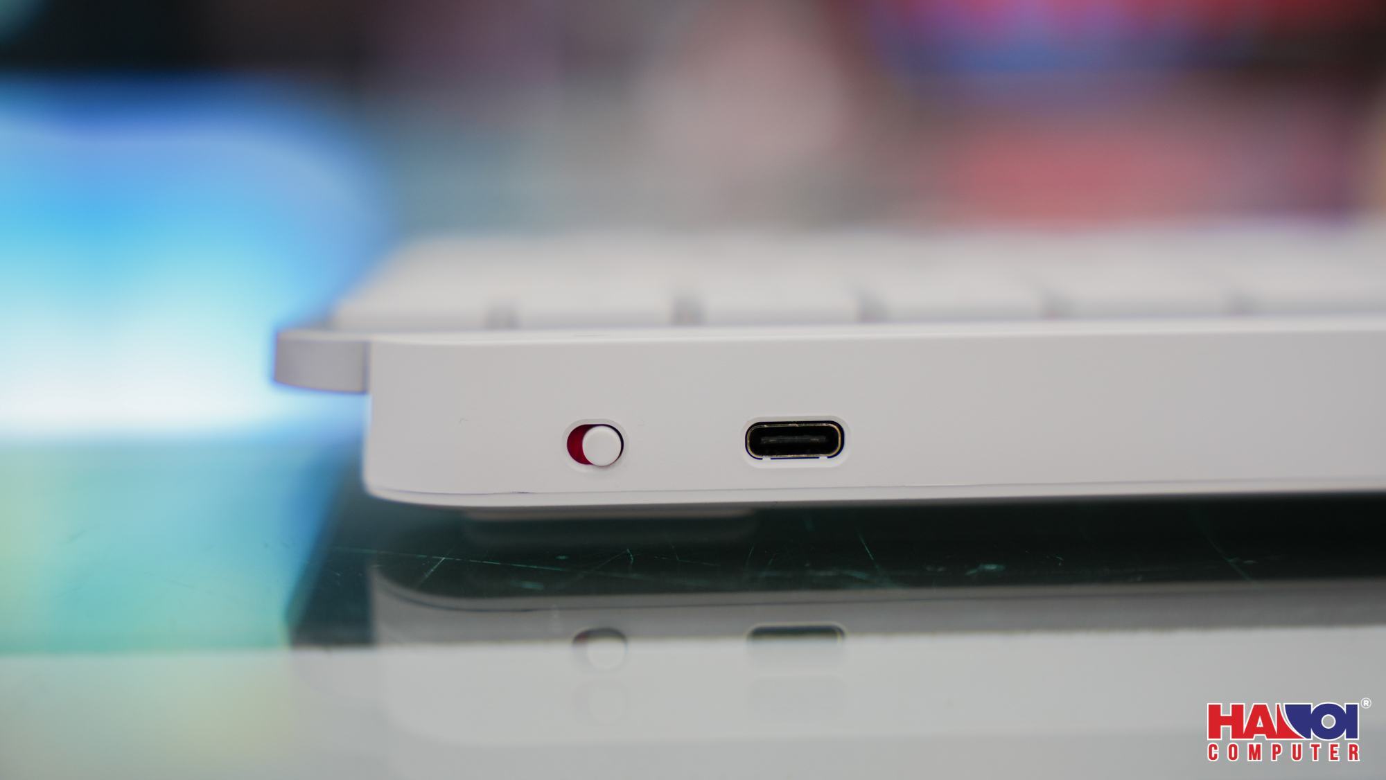 Bàn phím Không dây Logitech MX Keys Mini Pale Grey (USB/Bluetooth/xám trắng)