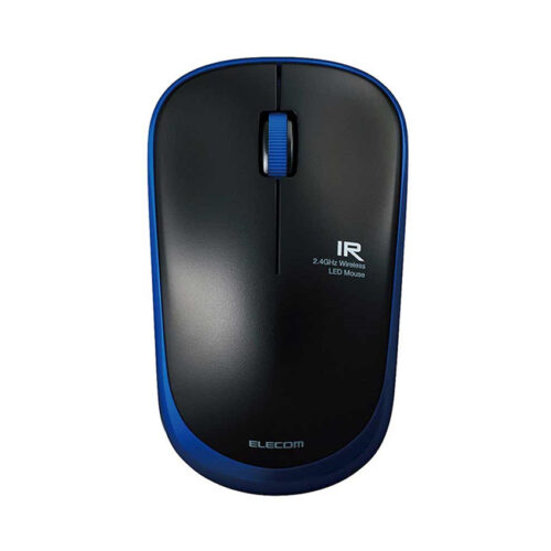 Chuột không dây Elecom M-IR07DRSBU đen xanh (USB/Silent)