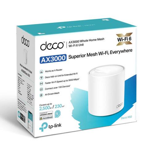 Bộ phát wifi Mesh TP-Link Deco X50 3 Pack (Wifi 6, AX3000)  2