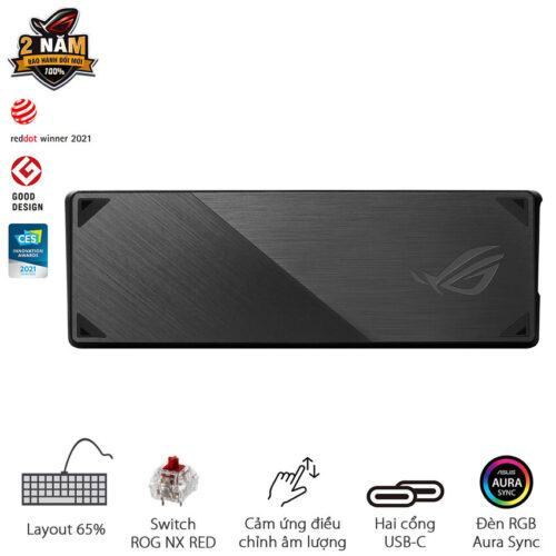 Bàn phím không dây Asus ROG Falchion NX Red sw (USB/RGB)