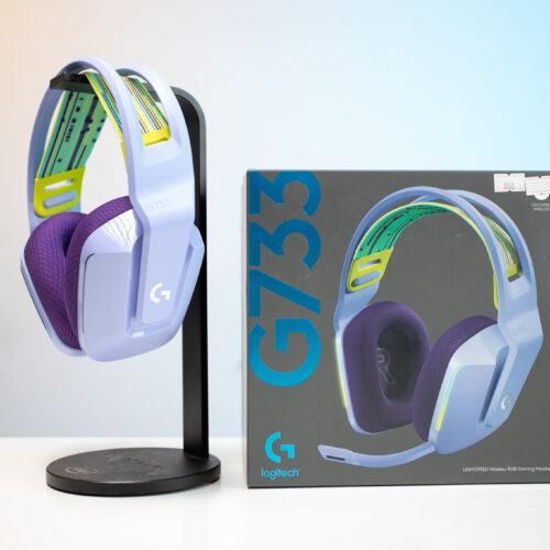 Tai nghe Gaming Logitech LIGHTSPEED G733 Wireless RGB Tím