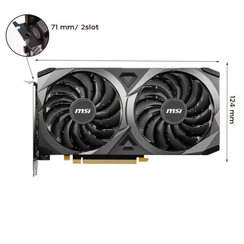 Card màn hình MSI RTX 3060 Ti VENTUS 2X OCV1-8GB (LHR)