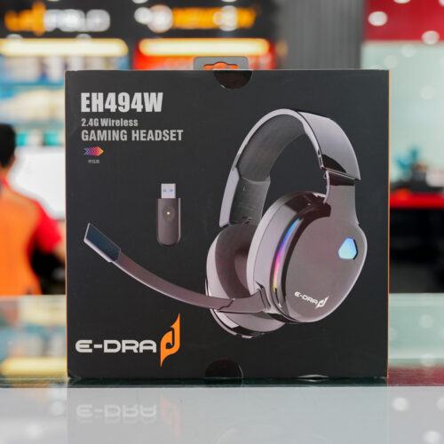Tai nghe không dây E-Dra EH494W Đen (Bluetooth, Wireless 2.4G)