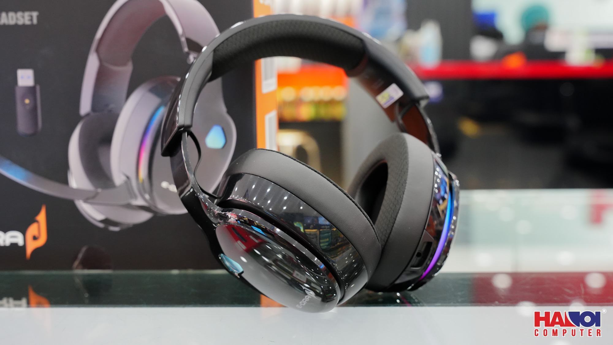 Tai nghe không dây E-Dra EH494W Đen (Bluetooth, Wireless 2.4G)