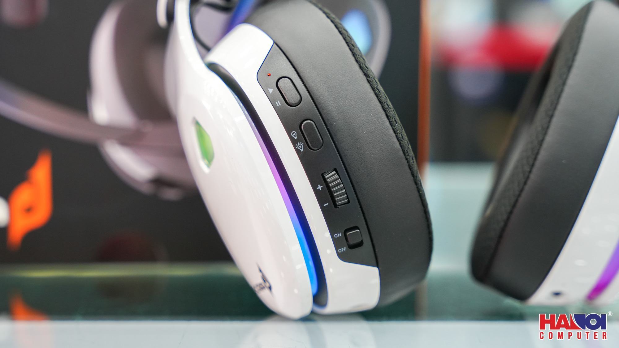 Tai nghe không dây E-Dra EH494W Trắng (Bluetooth, Wireless 2.4G)