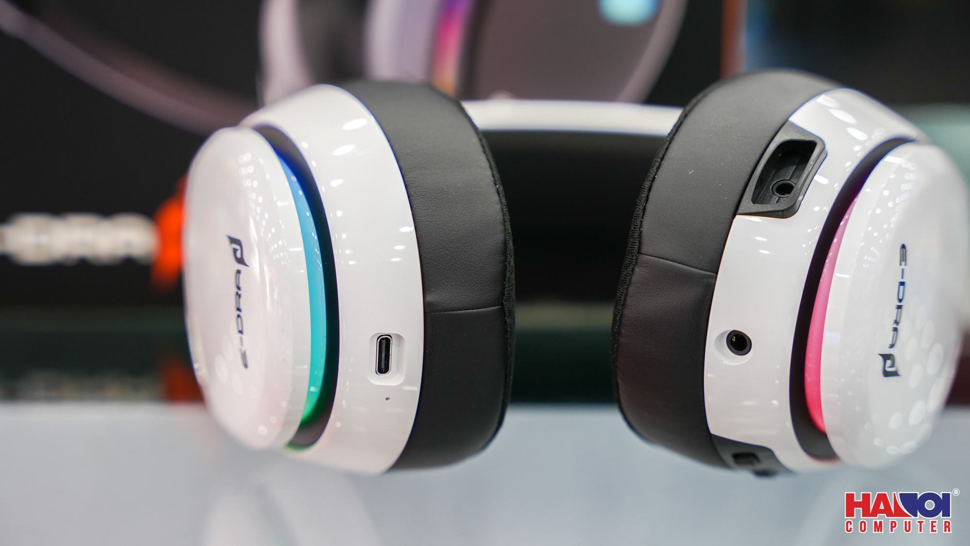 Tai nghe không dây E-Dra EH494W Trắng (Bluetooth, Wireless 2.4G)