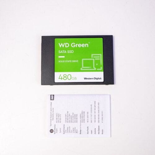 Ổ cứng SSD WD Green 480GB SATA 2.5 inch (Đọc 545MB/s - Ghi 465MB/s) - (WDS480G3G0A)