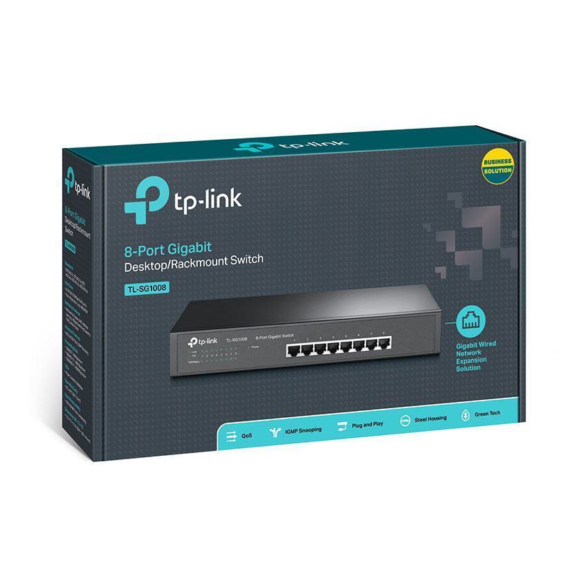Switch TP-Link TL-SG1008 8Port 10/100/1000