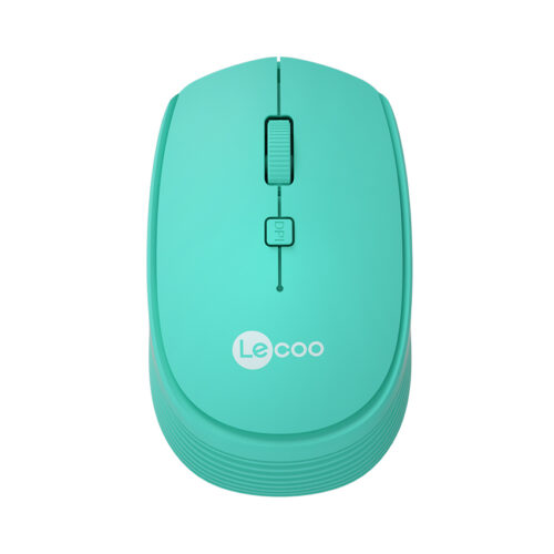 Chuột không dây Lecoo WS202 xanh lục (USB)