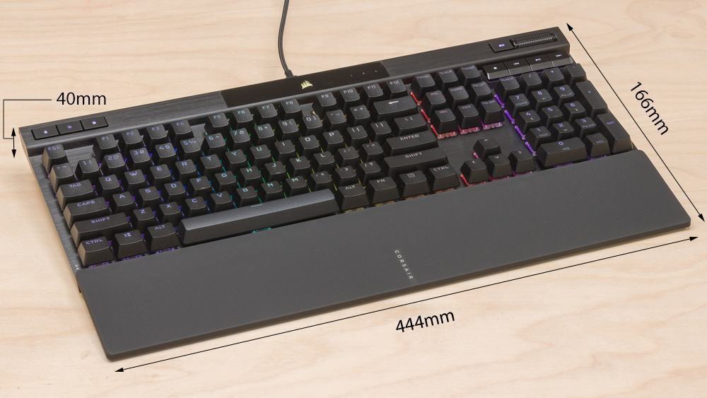 Bàn phím game Corsair K70 RGB Pro Speed sw (USB) (CH-9109414-NA)