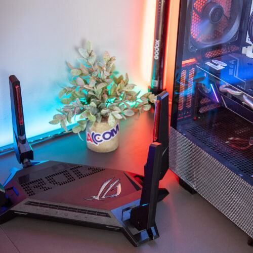 Bộ phát wifi 6 Asus GT-AX6000 ROG Rapture Gaming AX6000Mbps