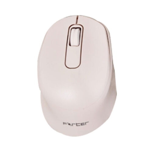 Chuột không dây Forter D225 hồng (USB/Bluetooth/pin AA)