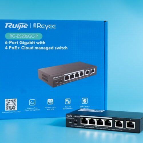 Switch RUIJIE RG-ES206GC-P (Layer 2 Smart Managed PoE)