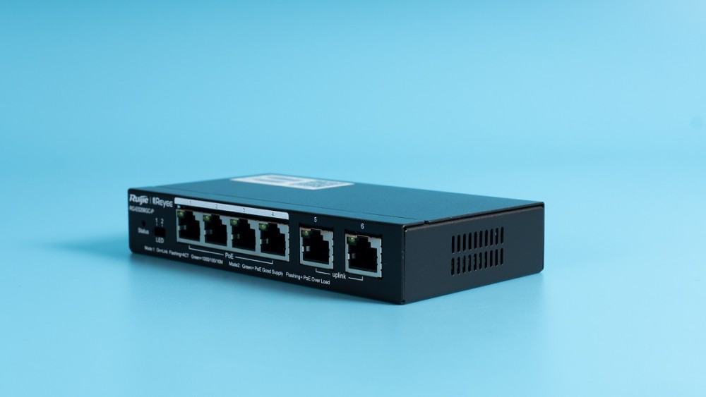 Switch RUIJIE RG-ES206GC-P (Layer 2 Smart Managed PoE)