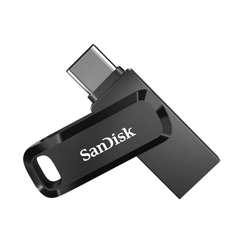 USB SanDisk128GB Ultra Dual Drive Go SDDDC3-128G-G46,USB Type C,USB3.1,màu đen