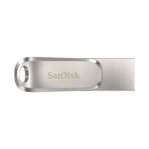 USB SanDisk 256GB Ultra Dual Driver USB 3.1/Type-C, SDDDC4-256G-G46 , màu bạc