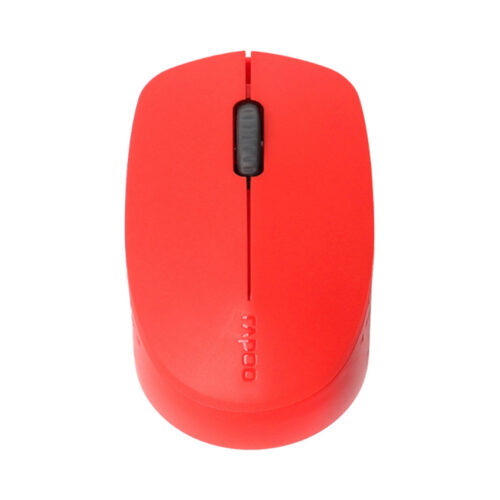 Chuột không dây Rapoo M100 Silent màu Đỏ  (USB/Bluetooth)
