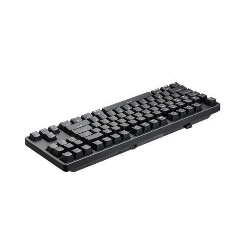 Bàn phím cơ không dây Edra EK3187W RGB Đen Red sw (USBC/Bluetooth)