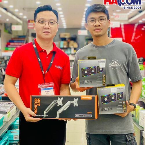 KHLMC Giá treo màn hình Human Motion T6-1 Pro màu đen