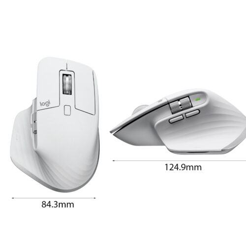 Chuột không dây Logitech MX Master 3S Pale Grey (USB/Bluetooth) (910-006561)