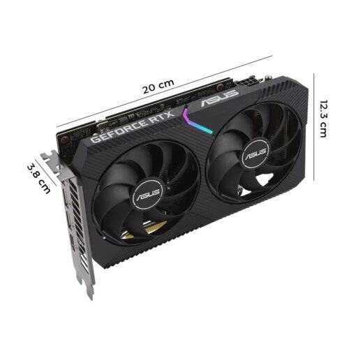 Card màn hình Asus DUAL-RTX 3060-O12G-V2