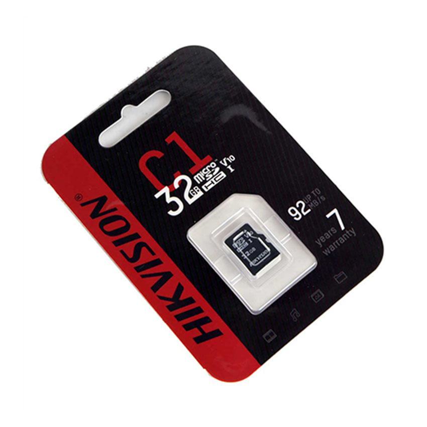 Thẻ Nhớ Hikvision 32GB microSDHC Class 10 and UHS-I / HS-TF - C1/32G (không adapter)