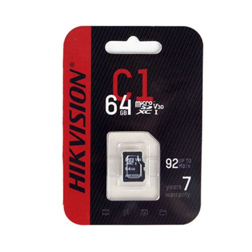 Thẻ Nhớ Hikvision 64GB microSDHC Class 10 and UHS-I / HS-TF - C1/64G (không adapter)