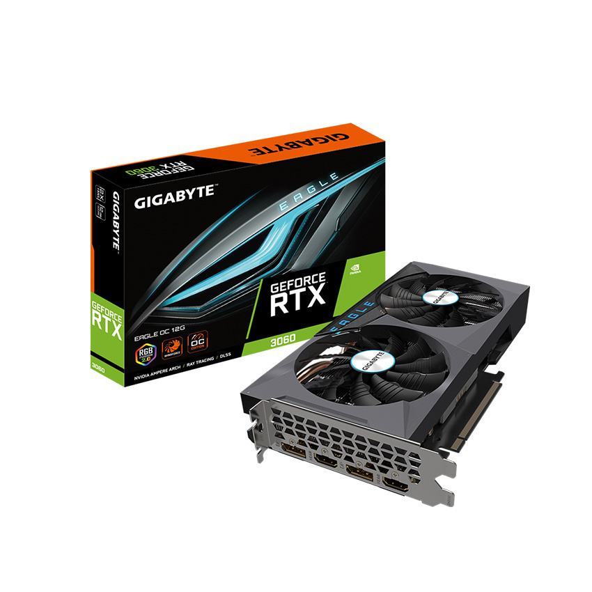 Card màn hình Gigabyte RTX 3060 EAGLE 12GD-V2
