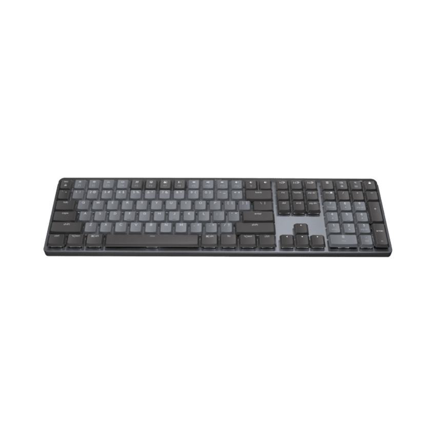 Bàn phím không dây Logitech MX Mechanical Graphite Tactile sw (USB/Bluetooth)