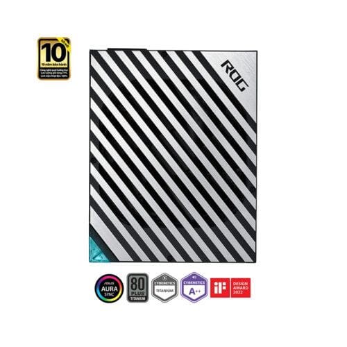 Nguồn  ASUS ROG THOR - 1600T Gaming Titanium - 1600W ( Màu Đen/80 Plus Titanium / Full Modular)