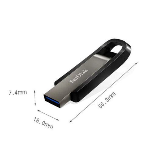 USB SanDisk 128GB USB 3.2 SDCZ810-128GB-G64 Extreme Go,Flash Drive,Metal