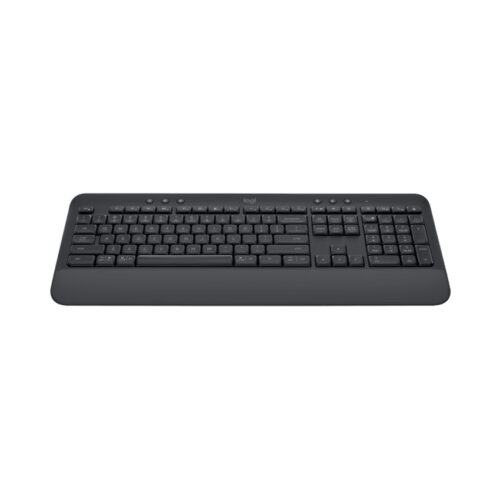 Bàn phím không dây Logitech K650 Graphite (USB/Bluetooth/Đen) (920-010955)
