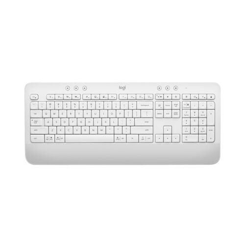 Bàn phím không dây Logitech K650 Off White (USB/Bluetooth/Trắng) (920-010987)