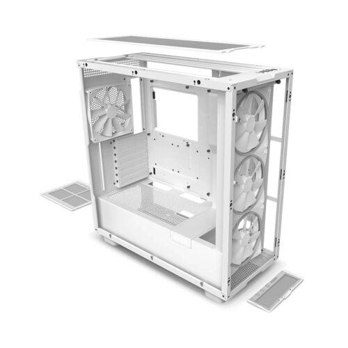 Vỏ máy tính NZXT H7 Elite White  (Mid Tower/Màu Trắng)