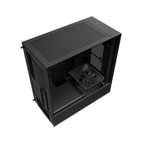 Vỏ máy tính NZXT H5 Flow Black   (Mid Tower/Màu Đen)