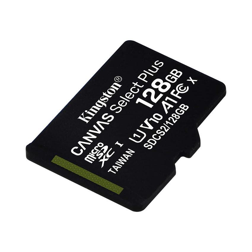 Thẻ Nhớ Kingston 128GB MicroSD Select Pls 100R Class 10 SDCS2/128GBSP (Không adapter)