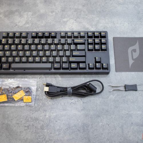 Bàn phím cơ game Edra EK387FL RGB Polar night Blue sw (USBC/PBT)