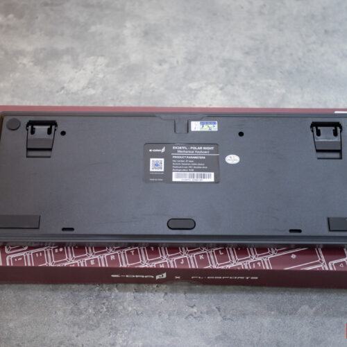 Bàn phím cơ game Edra EK387FL RGB Polar night Blue sw (USBC/PBT)