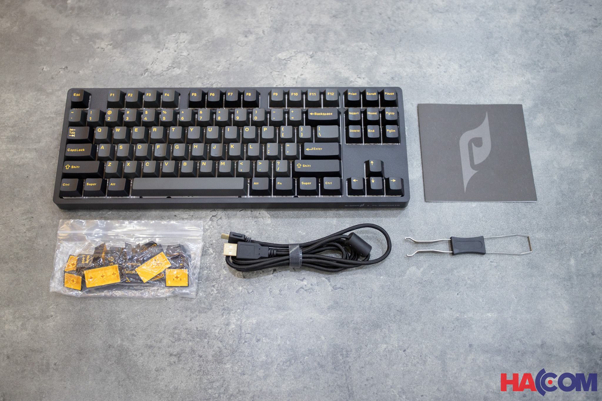 Bàn phím cơ game Edra EK387FL RGB Polar night Brown sw (USBC/PBT)