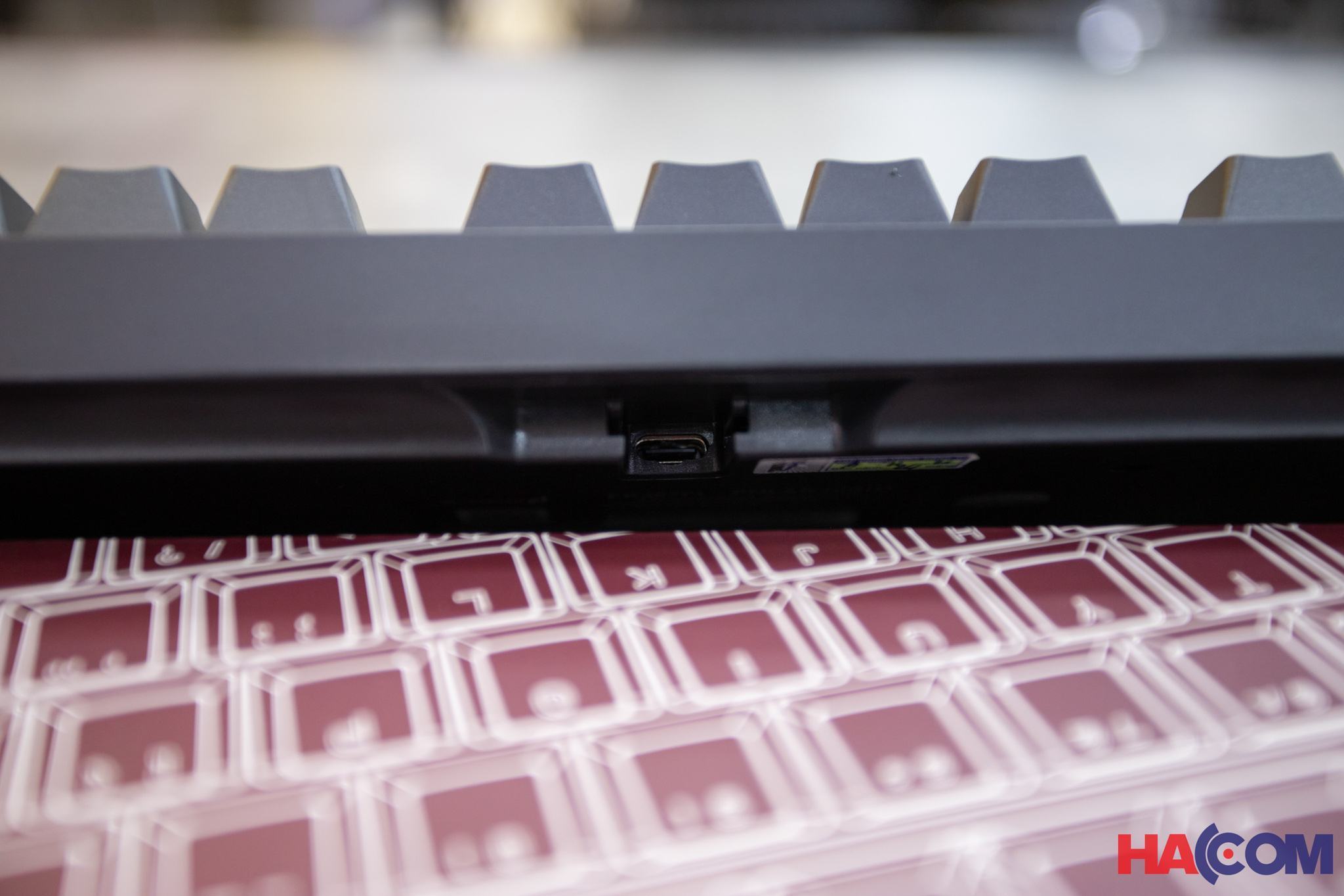 Bàn phím cơ game Edra EK387FL RGB Polar night Red sw (USBC/PBT)