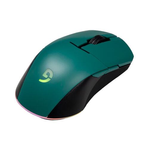 Chuột game không dây Fuhlen D90S RGB xanh (USB)