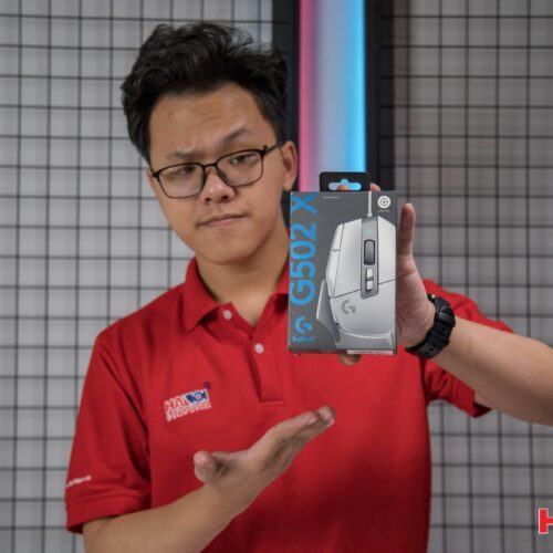 Chuột game Logitech G502X trắng (910-006148)