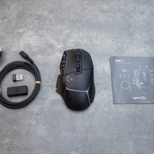 LMC Chuột game không dây Logitech G502X RGB Plus Lightspeed đen (910-006164)