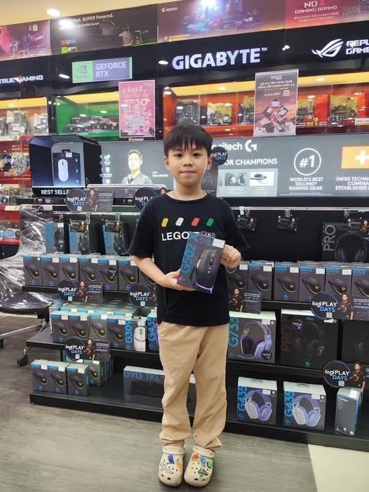 KHLMC Chuột game không dây Logitech G502X RGB Plus Lightspeed đen (910-006164)